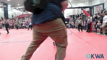 45 lbs Round Of 32 - Jackson Coleman, Enid Youth Wrestling Club vs Jameson Anderson, Derby Wrestling Club