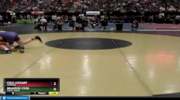 170 lbs Champ. Round 1 - Brandon Cook, Forest Grove vs Cole Lockart, Lewiston