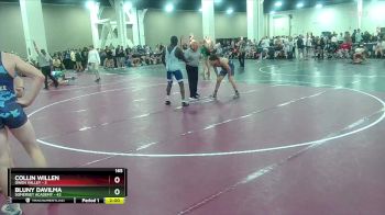 165 lbs Round 7 (10 Team) - Collin Willen, Owen Valley vs Bluny Davilma, Somerset Academy