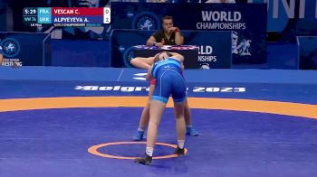 76 kg 1/8 Final - Cynthia Vanessa Vescan, France vs Anastasiya Alpyeyeva, Ukraine