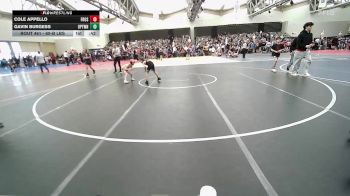 60-B lbs Consi Of 16 #2 - Cole Appello, Frost Gang vs Gavin Burgess, Upper Township