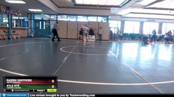 160 lbs Champ. Round 2 - Raiden Whitmore, South Fremont vs Kyle Nye, Corner Canyon