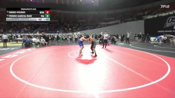 6A Boys 215 lbs Champ. Round 1 - Diego Piceno, McNary Boys vs Pedro Garcia Ruiz, Tigard Boys