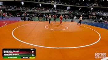 6A 175 lbs Semifinal - Ibraheem Ahmed, Arlington Martin vs Cameron Girard, McKinney Boyd
