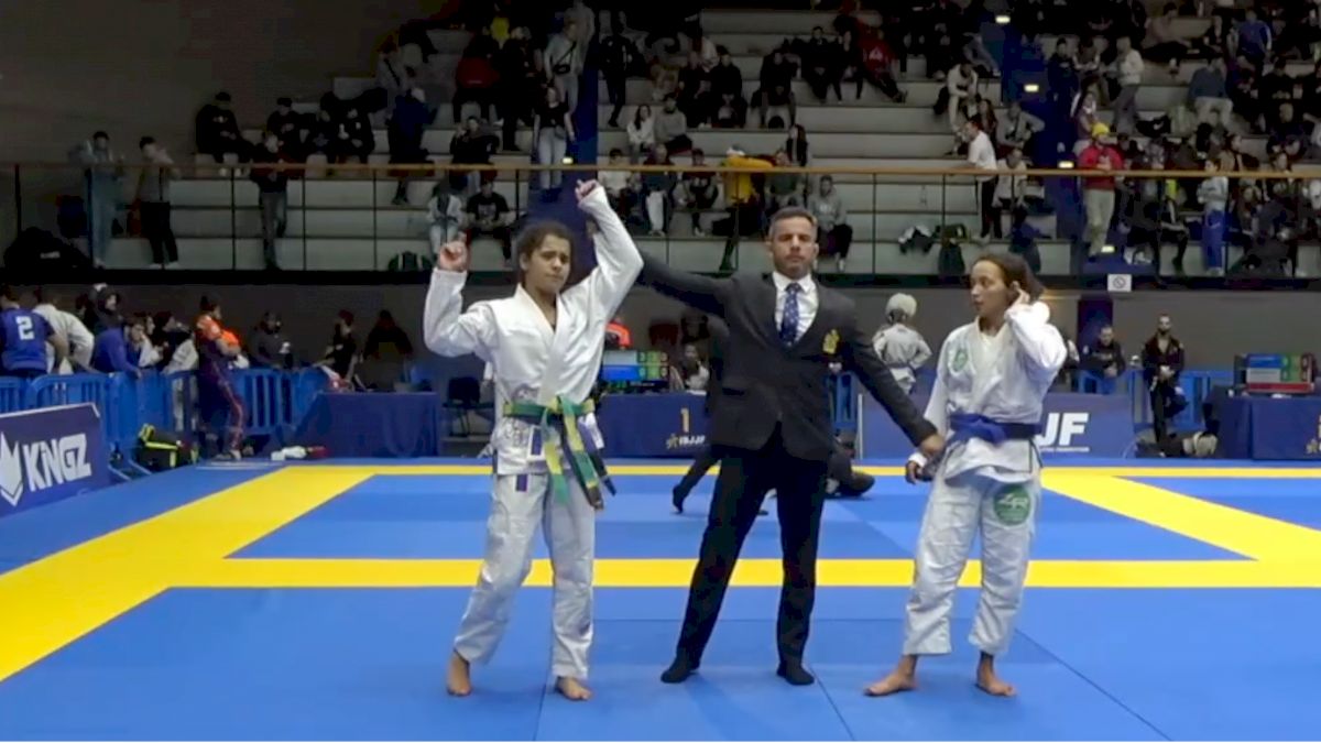 Road To Gold: Eliza Carvalho Wins Blue Belt Gold At Euros