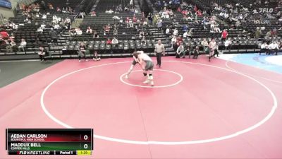 147 lbs Champ. Round 1 - Maddux Bell, Copper Hills vs Aedan Carlson, Bountiful High School