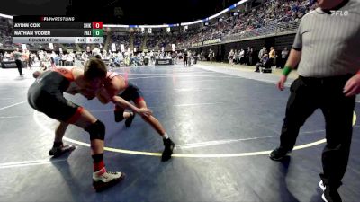 124 lbs Round Of 32 - Aydin Cox, Shikellamy vs Nathan Yoder, Palisades