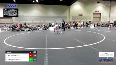 105 lbs Semifinal - Dalton McDaniel, Greater Heights Wrestling vs Brayden Bergemann, Askren Wrestling Academy - (B)