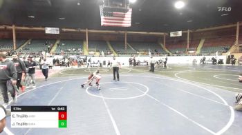 57 lbs 5th Place - Eli Trujillo, Juggernaut WC vs Jordan Trujillo, Duran Elite