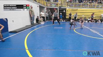 51 lbs Rr Rnd 3 - Milaya Medrano, Cowboy Wrestling Club vs Kaydence Kimble, Cowboy Wrestling Club