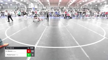 142 lbs Rr Rnd 2 - Asher Bacon, POWA vs Izaac Robertucci, TYW New Breed Jr High