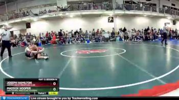 100 lbs Champ. Round 2 - Joseph Hamilton, Center Grove Wrestling Club vs Maddox Hooper, Contenders Wrestling Academy