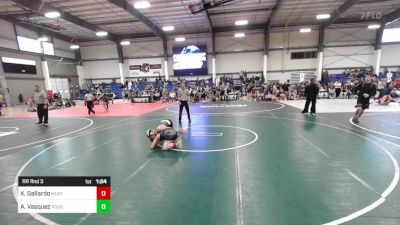 122 lbs Rr Rnd 3 - Xavier Gallardo, Mustang WC vs Adam Vasquez, Rough House