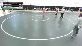 157 lbs Cons. Round 2 - Zach Wilson, Marian University (IN) vs Dominick Paul, Wabash