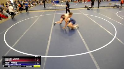 285 lbs Round 3 - Kasson Wynia, Minnesota vs Noah Prose, Guerilla Wrestling Club