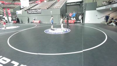 140 lbs Cons. Quarters - Ethan Jones, Manteca Cobras Wrestling Club vs Eli Alvarado, Daniel Cormier Wrestling Club