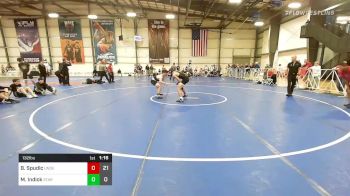 132 lbs Rr Rnd 3 - Ben Spudic, Underground Fight Club vs Mason Indick, Star Wrestling