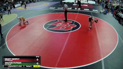 Champ. Round 1 - Weston Putnam, Elm Creek vs Grady Dempcy, Sutherland