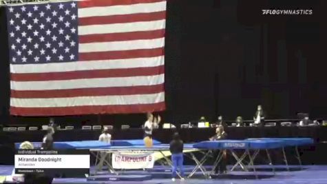 Miranda Goodnight - Individual Trampoline, Airbendes - 2021 USA Gymnastics Championships