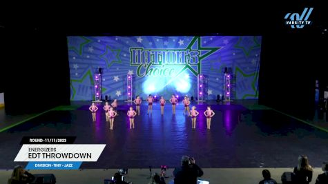 Energizers - EDT Throwdown [2023 Tiny - Jazz 11/11/2023] 2023 Nation's Choice Dance Grand Championship & Cheer Showdown