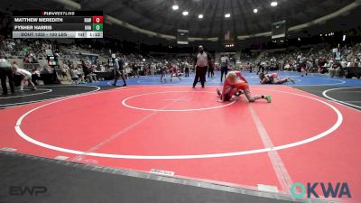 100 lbs Semifinal - Matthew Meredith, Raw Wrestling Club vs Fysher Harris, Unattached