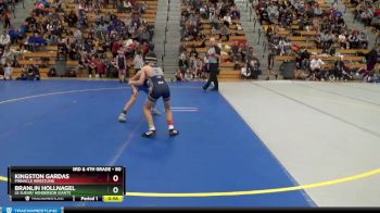 80 lbs Cons. Round 1 - Kingston Gardas, PINnacle Wrestling vs Branlin Hollnagel, Le Sueur/ Henderson Giants