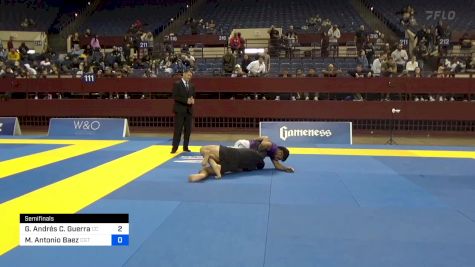 Guillermo Andrés C. Guerra vs Marcos Antonio Baez 2024 Pan IBJJF Jiu-Jitsu No-Gi Championship