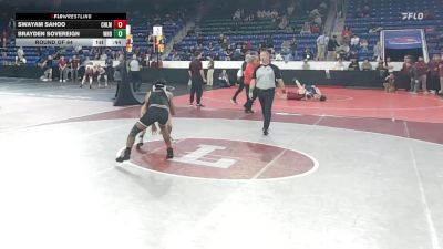 132 lbs Round Of 64 - Swayam Sahoo, Chelmsford vs Brayden Sovereign, Windham