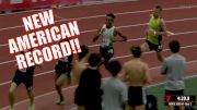 Men's 3k - Yared Nuguse SHATTERS Galen Rupp's U.S. Record, NAU's Drew Bosley Breaks NCAA Record
