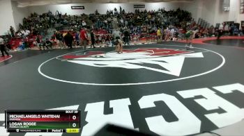 126 lbs Champ. Round 1 - Logan Rogge, Pueblo County vs Michaelangelo Whitehair, Fairview