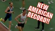 Men's 5k - Woody Kincaid COMES FROM BEHIND To Break Grant Fisher's American Record In 12:51!