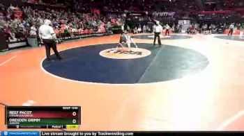 1A 132 lbs Cons. Semi - Reef Pacot, Fithian (Oakwood) vs Dresden Grimm, Auburn