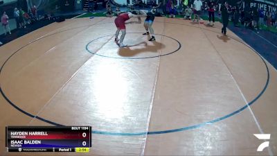 152 lbs Quarterfinal - Hayden Harrell, Tennessee vs Isaac Balden, Nevada