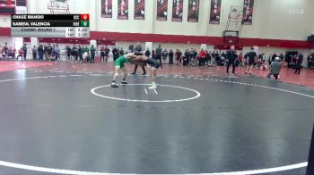 125 lbs Champ. Round 1 - Chase Manski, Umpqua Community College vs Sameul Valencia, Big Bend