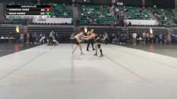 1A-4A 157 Champ. Round 2 - Christian Jones, Alexandria HS vs Miles Harris, Cherokee County