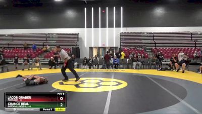 55 lbs Quarterfinals (8 Team) - Jacob Graber, POWA (CO) vs Chance Beal, Gotcha Illinois (IL)