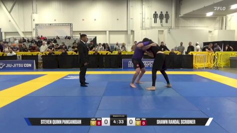 Shawn Randal Scribner vs Steven Quinn Panganiban 2025 World IBJJF Jiu-Jitsu No-Gi Championship