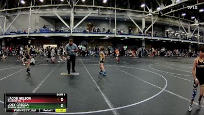 56 lbs Finals (2 Team) - Joey Crecca, Buxton Squeeze vs Jacob Nelson, Rangers WC