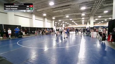 102 lbs Champ. Round 4 - Gavin Martinez, Idaho vs Isaac Perkins, Utah