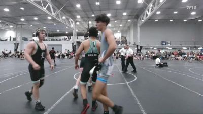 144 lbs Round 3 (6 Team) - Brighton Karvoski, CTWHALE ORCA vs Benjamin Aguilar, Legacy Dragons