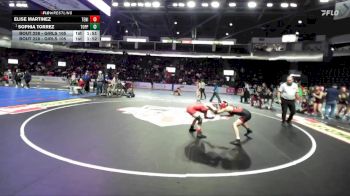 Girls 105 lbs Champ. Round 2 - Sophia Torrez, Toppenish (Girls) vs Elise Martinez, Tenino (Girls)