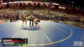 1A 145 lbs Cons. Round 1 - Aiden Hutchins, Zephyrhills Christian vs Jack Raynor, Bishop Kenny
