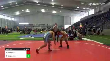 160 lbs 2nd Place - Adrian Juarez, Driller WC vs Richard Garcia, Rebel WC