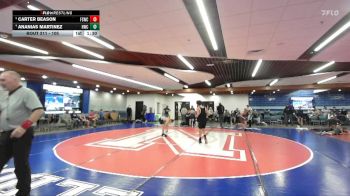 105 lbs Round 3 - Carter Beason, Fighting Squirrels Wrestling Club vs Ananias Martinez, Hawk Wrestling Club