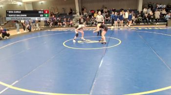 115 lbs 5th Place Match - Eva Carle, Scottsbluff vs Kayle Baldwin, Great Bend HS