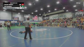 150 lbs 3rd Place Match - Jaicob Trimble, Chaparral vs Gio Barbieri, Murrieta Mesa