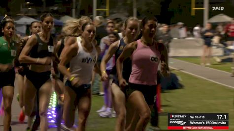 Women's 1500m Invite, Finals 10
