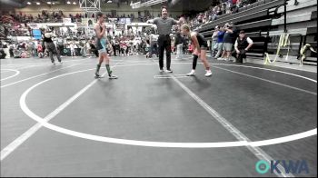 91 lbs 3rd Place - Hattie Foust, Shelton Wrestling Academy vs Temperance Vanvder, Lone Grove Takedown Club