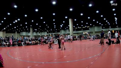 85 lbs Placement Matches (8 Team) - Abigail Harvey, RPA Blockbusters vs Ava Westenbarger, Mat Clash Beast Mode
