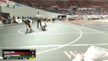 6A-165 lbs Champ. Round 1 - Charles Spinning, West Linn vs Eliyo Clark, Franklin